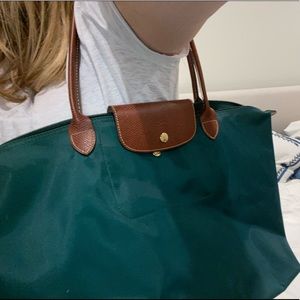 Longchamp Le Pliage (Large) Green